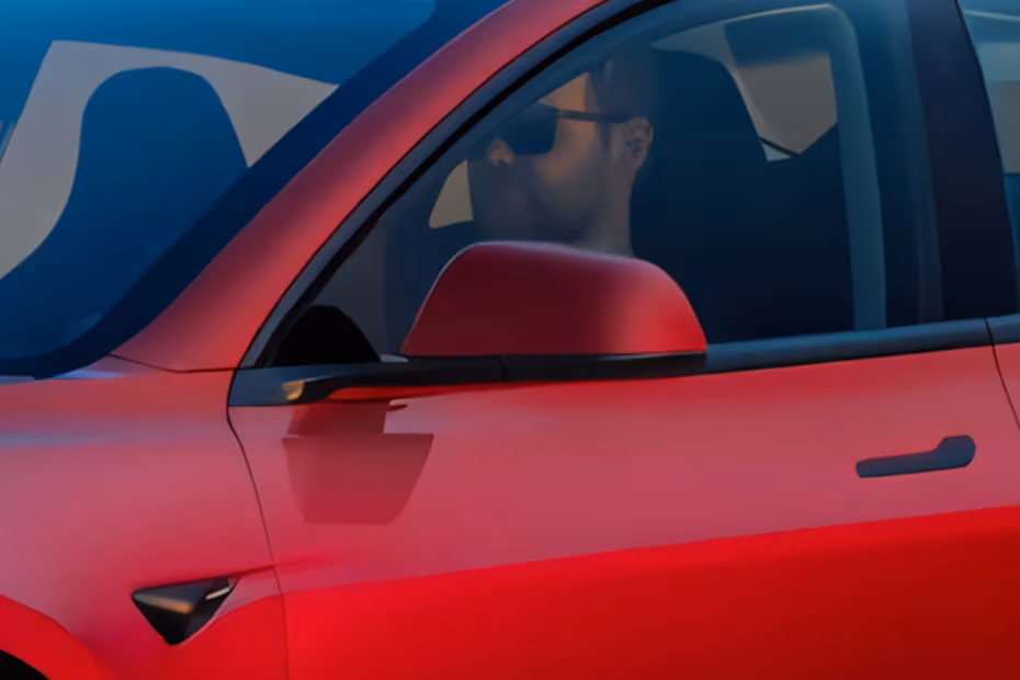 Tesla Model 3 2026 ORVM with Integrated LED Turn Indicator