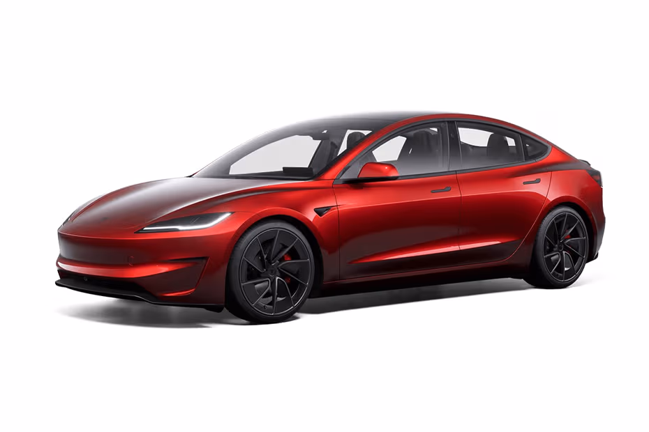 Tesla Model 3 2026 Sedan Ultra Red Colour