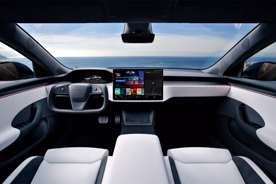 Tesla Model S 2026 Dashboard Layout