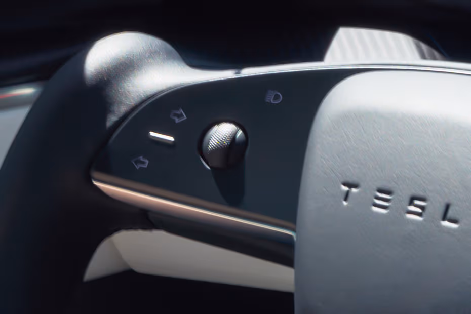 Tesla Model S 2026 Left Steering Wheel Controls