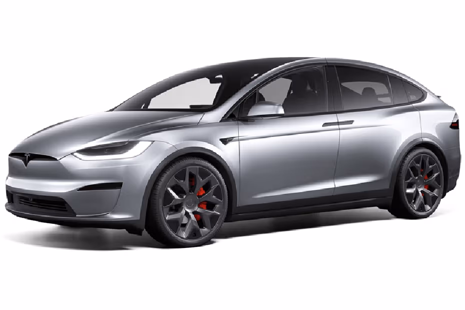 Tesla Model X 2026 SUV Lunar Silver Colour