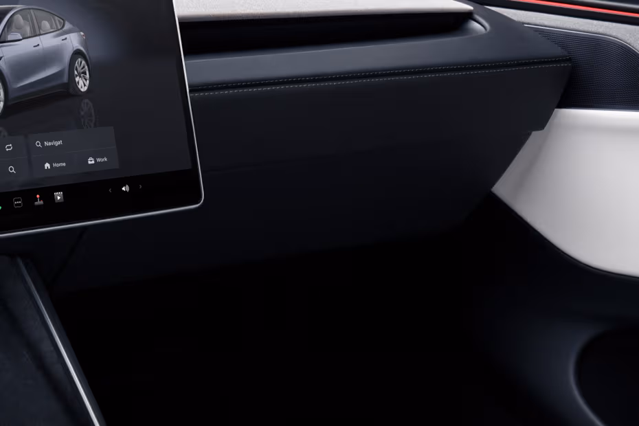 Tesla Model Y 2026 Passenger Side Glovebox