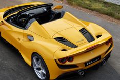 Ferrari F8 Spider Left Side View