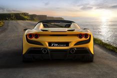 Ferrari F8 Spider Rear View