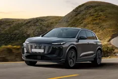 Audi Q6 E-Tron Left Front Three Quarter