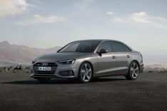 Audi A4 Left Side Front View