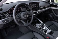 Audi A4 Steering Wheel Side View