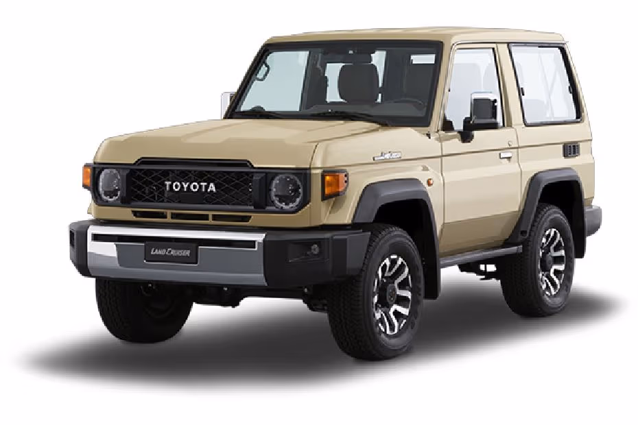 Toyota land Cruiser 70 Right Front Side Exterior View
