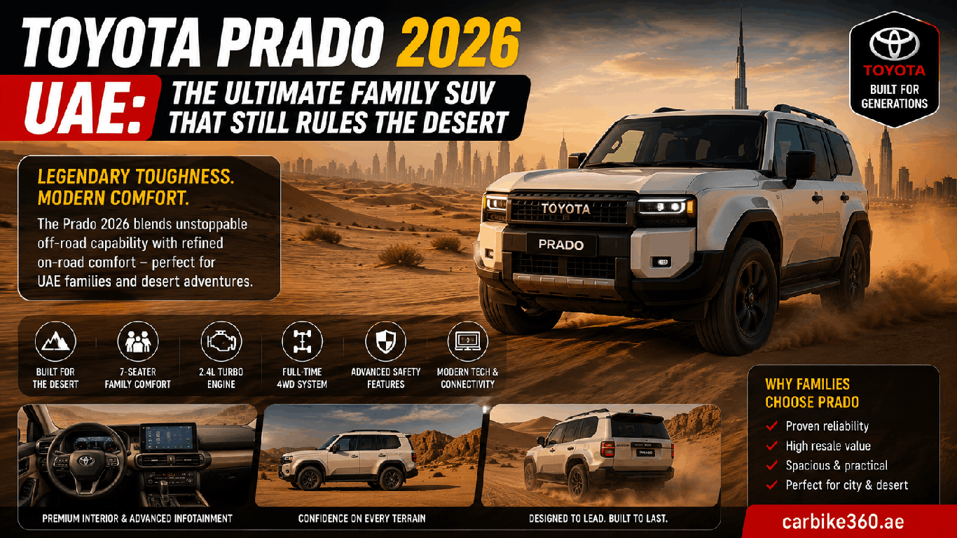 Toyota Prado 2026 UAE: The Ultimate Family SUV That Still Rules the Desert