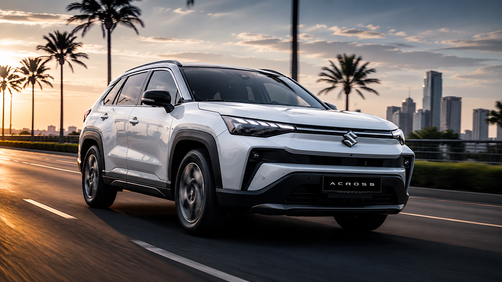 UAE Gets the New Suzuki Across Hybrid SUV with 5-Star Safety Rating