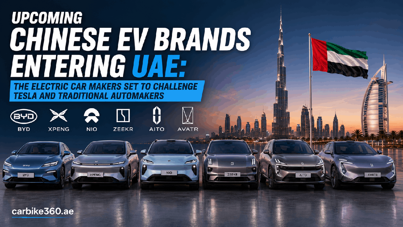 Upcoming Chinese EV Brands Entering UAE: The Electric Car Makers Set to Challenge Tesla and Traditional Automakers