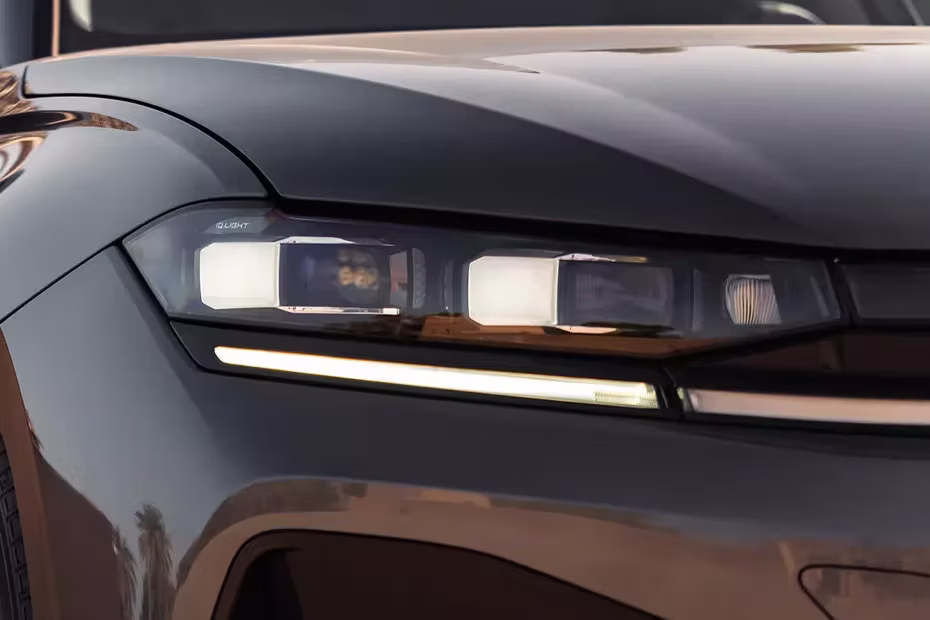 Volkswagen Jetta Front Headlight Closer View