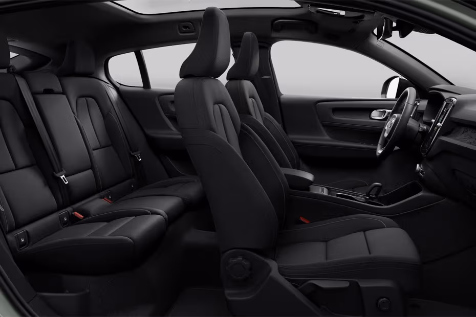 Volvo C40 Recharge 2026 Interior Seats Aerial View