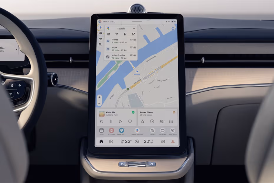 Volvo ES90 2026 Digital Infotainment System