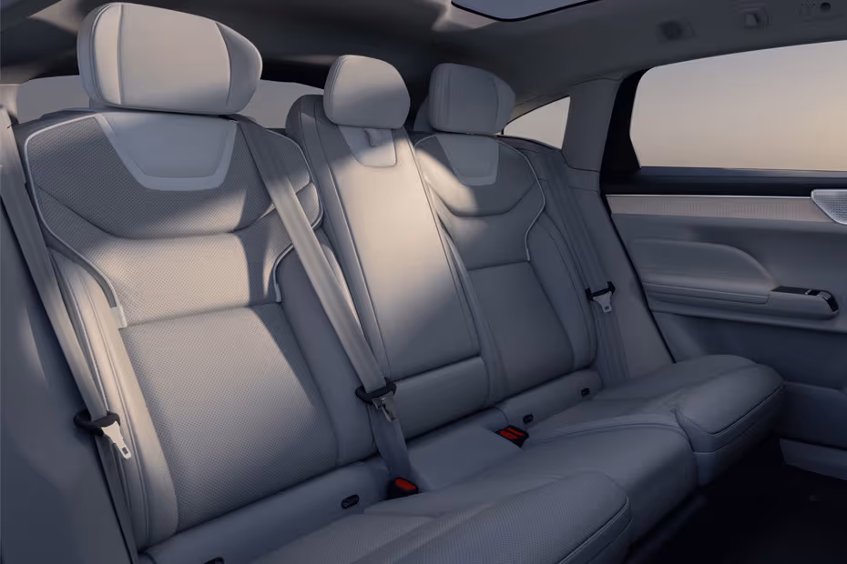 Volvo ES90 2026 Second Row Rear Seats View