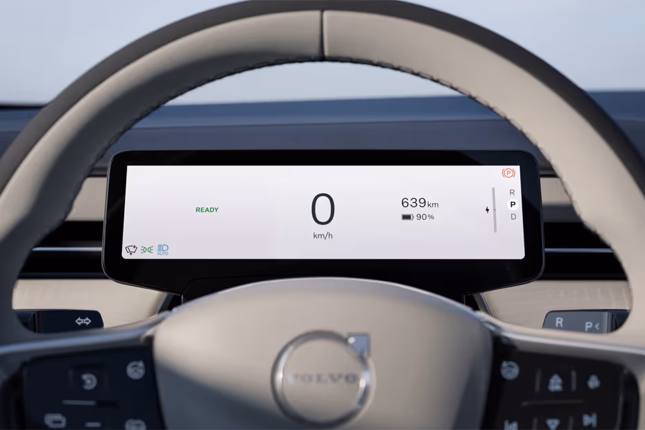 Volvo ES90 2026 Driver Instrument Cluster Screen