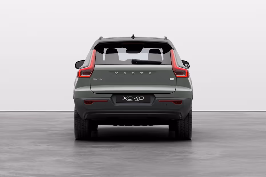 Volvo XC40 Recharge 2026 rear view with LED taillights