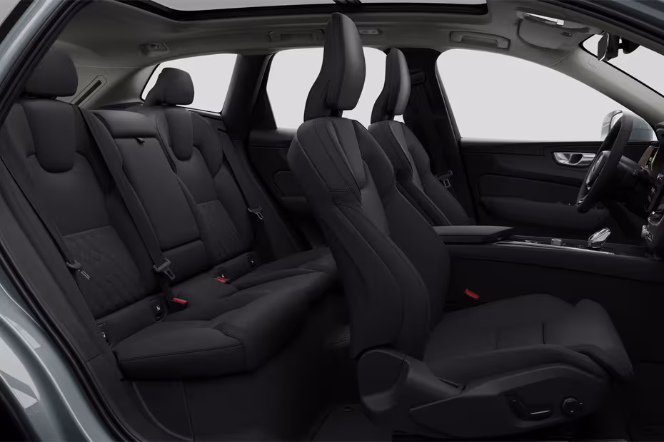 Volvo XC60 2026 interior cabin seats top view