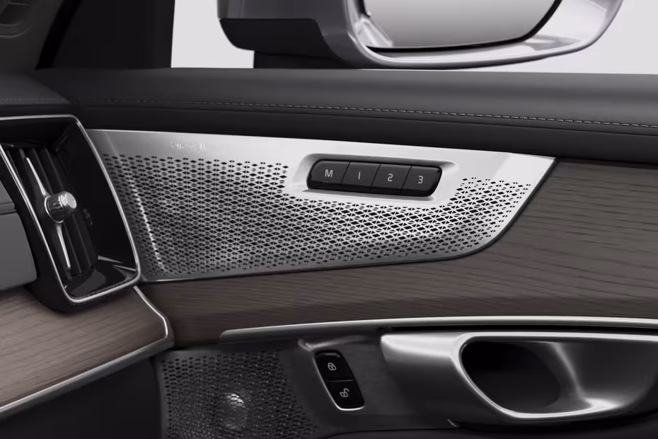 Volvo XC90 2026 interior front door lower panel audio speaker