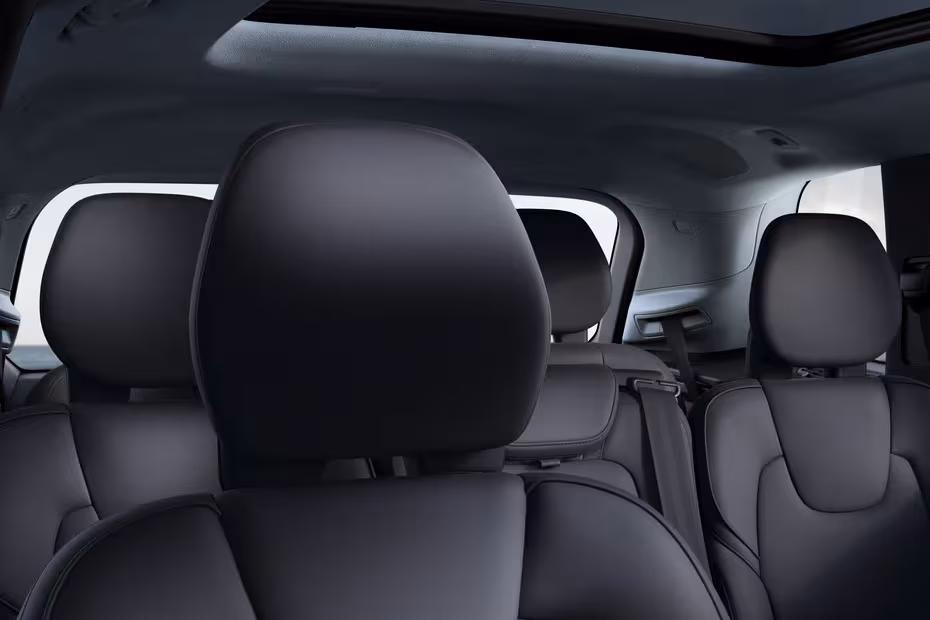 Volvo XC90 2026 interior front seat adjustable headrest